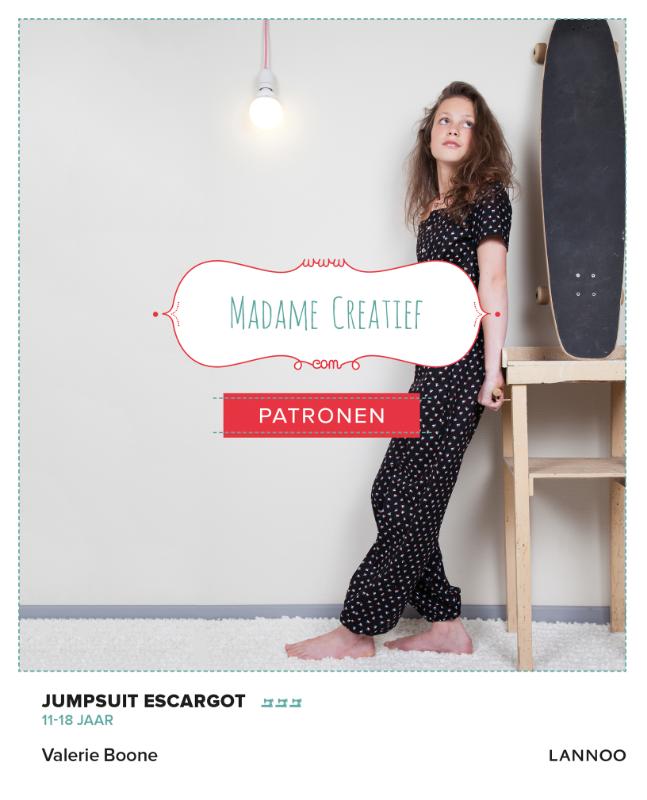 Omslag van Madame Creatief - Patronen jumpsuit Escargot