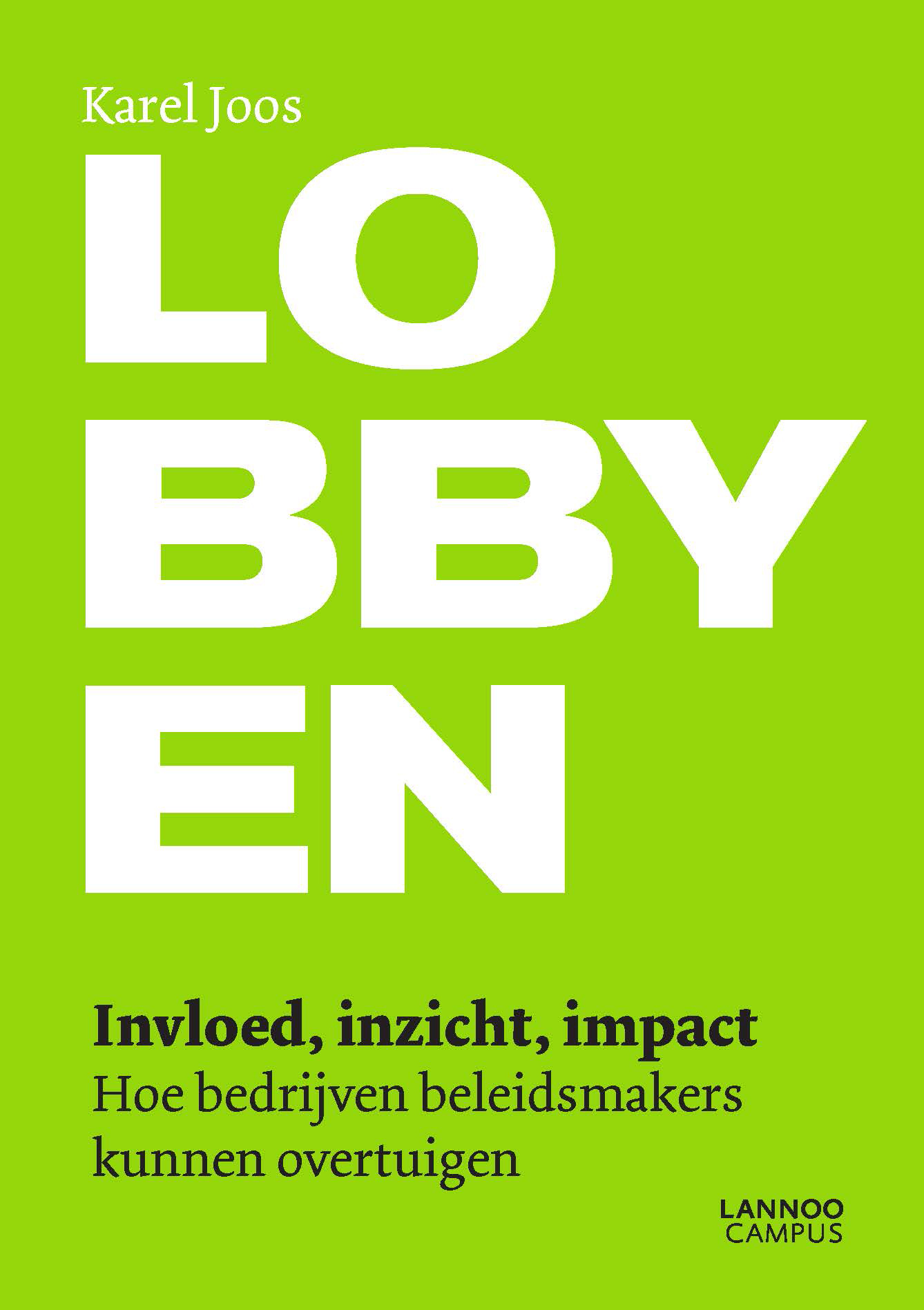 Omslag van Lobbyen