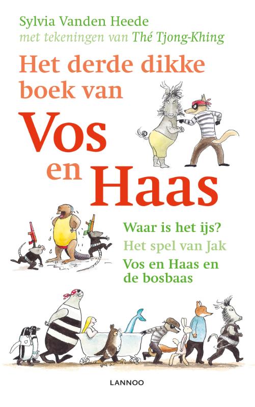 Omslag van Het derde dikke boek van Vos en Haas