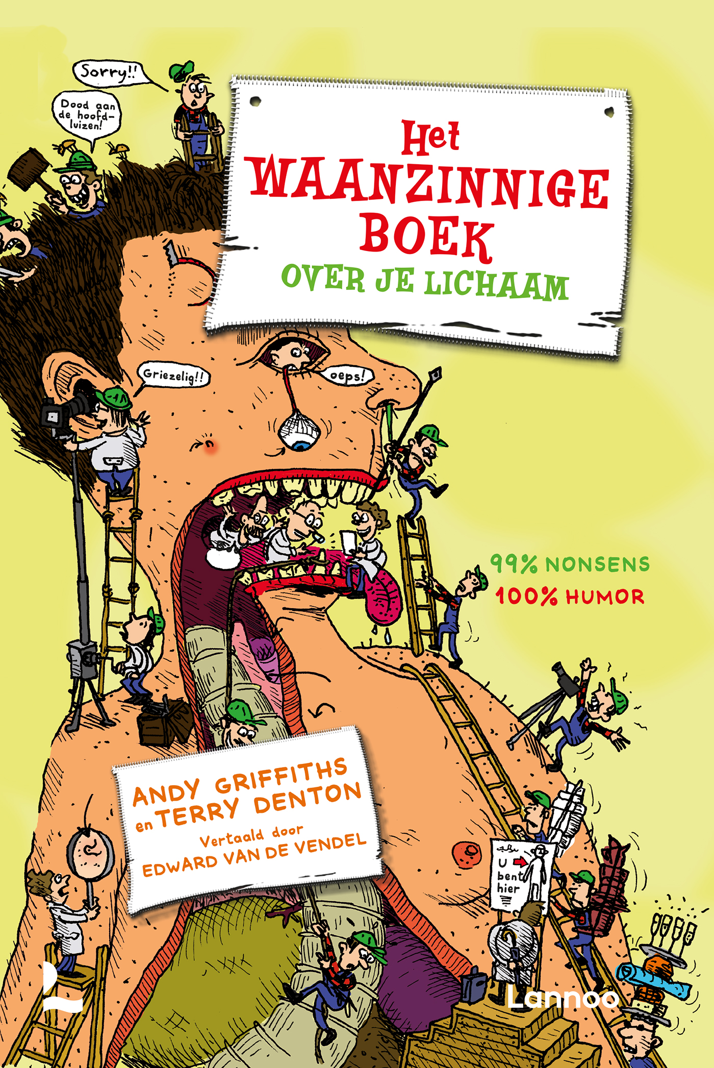 Omslag van Het waanzinnige boek over je lichaam