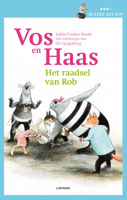 Omslag van Ik leer lezen met Vos en Haas - Ik lees als Vos - Het raadsel van Rob