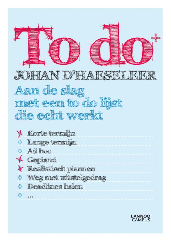 Omslag van To do