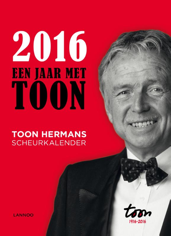 Omslag van 2016. Een jaar met Toon