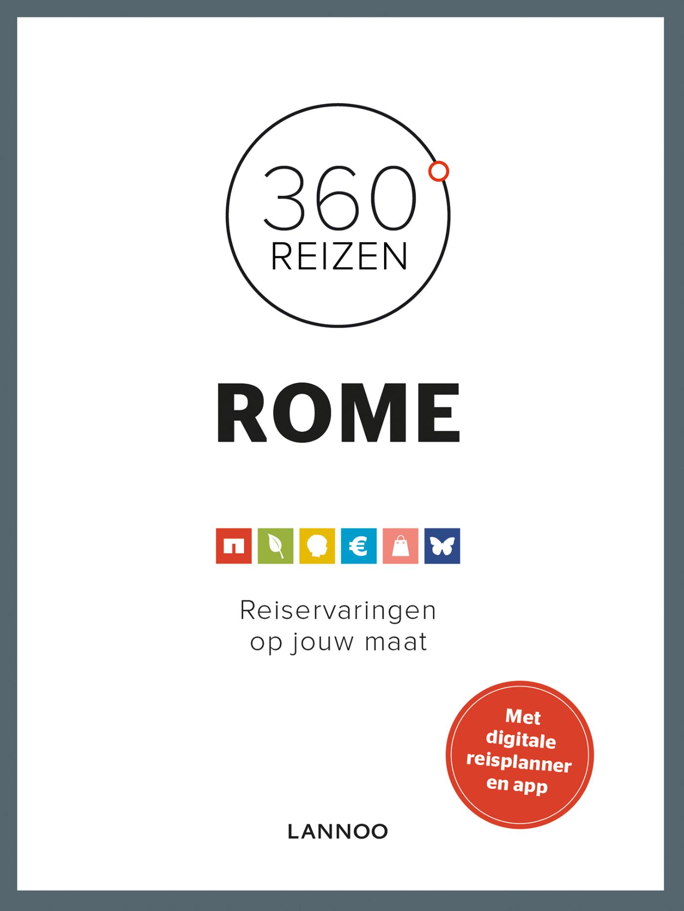 Omslag van 360° Rome (E-boek - ePub formaat)