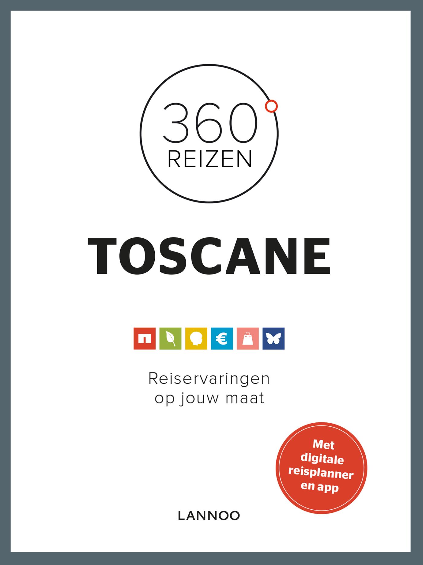 Omslag van 360° Toscane (E-boek - ePub formaat)