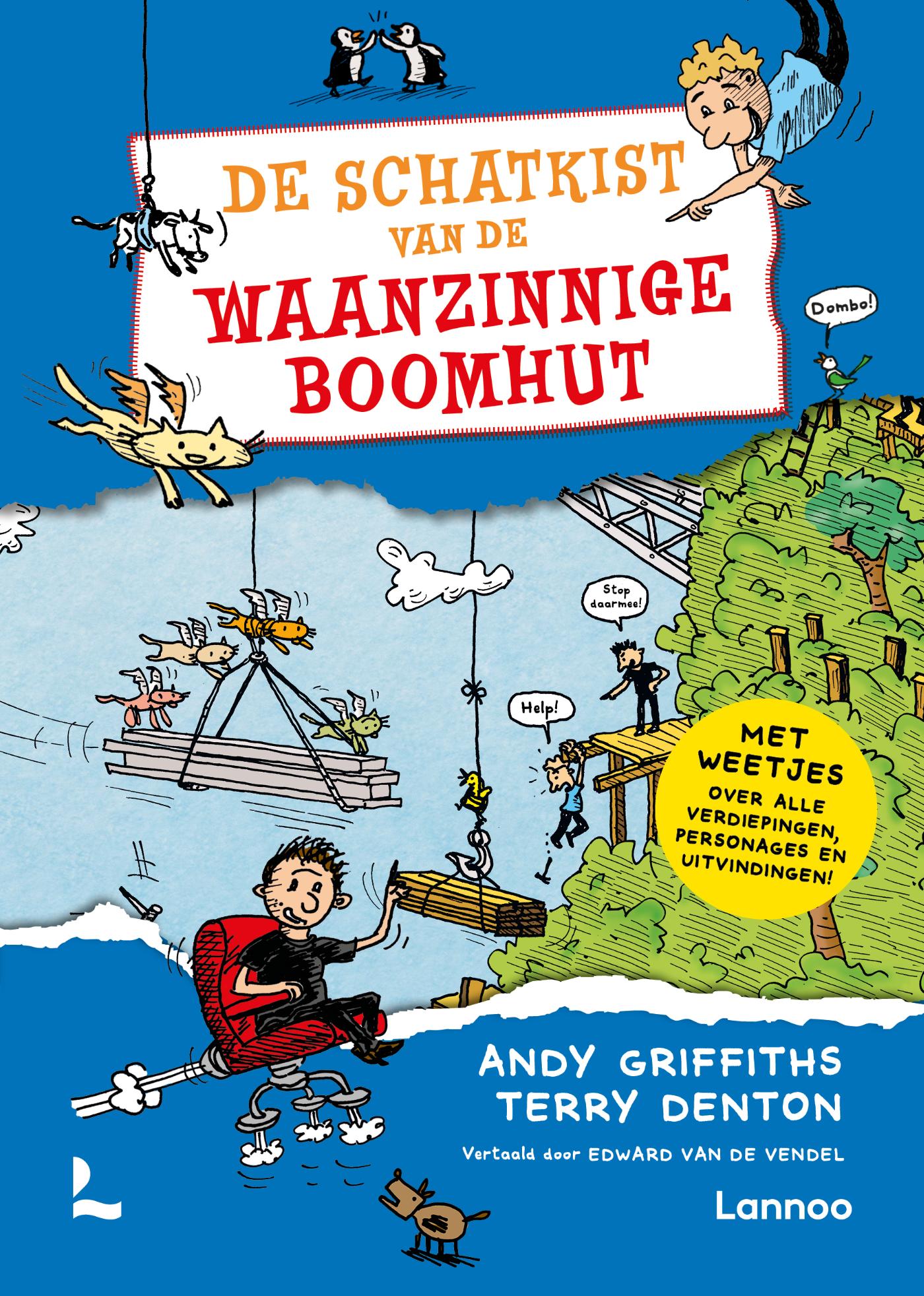 Omslag van De schatkist van de waanzinnige boomhut