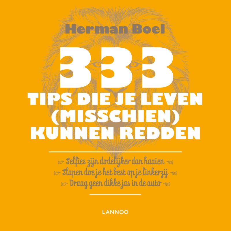 Omslag van 333 tips die je leven (misschien) kunnen redden