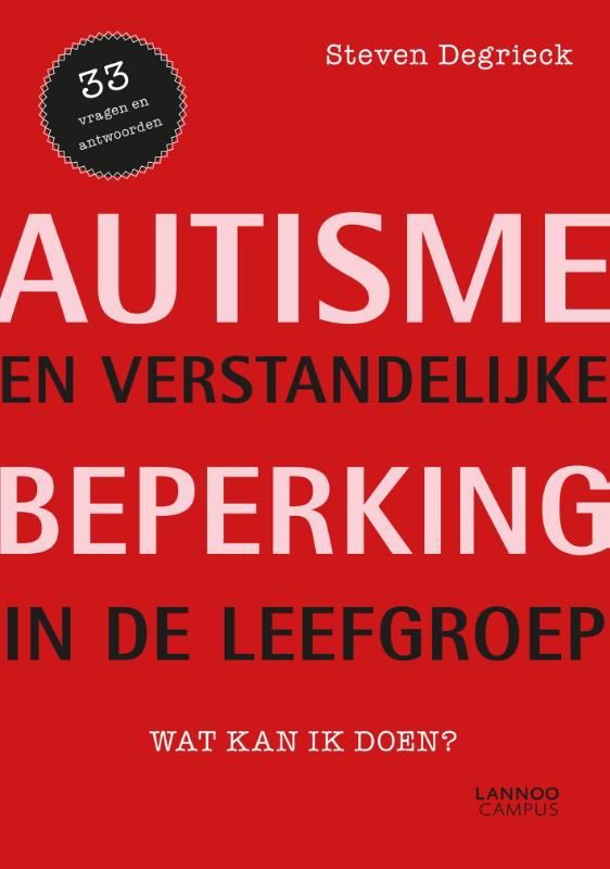Omslag van Autisme en verstandelijke handicap in de leefgroep