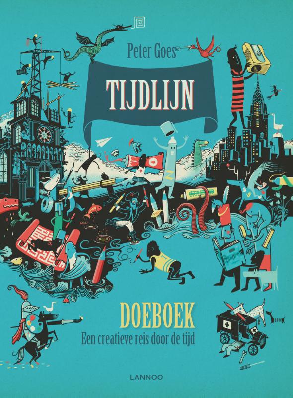 Omslag van Tijdlijn doeboek