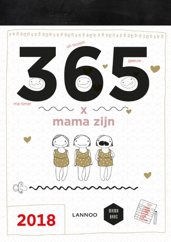 Omslag van 365 x mama zijn - 2017