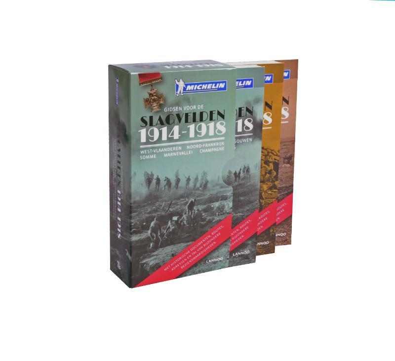 Omslag van Gidsen voor de Slagvelden 1914-1918 (pakket)