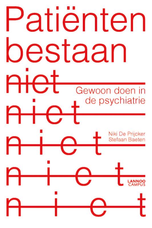 Omslag van Patiënten bestaan niet