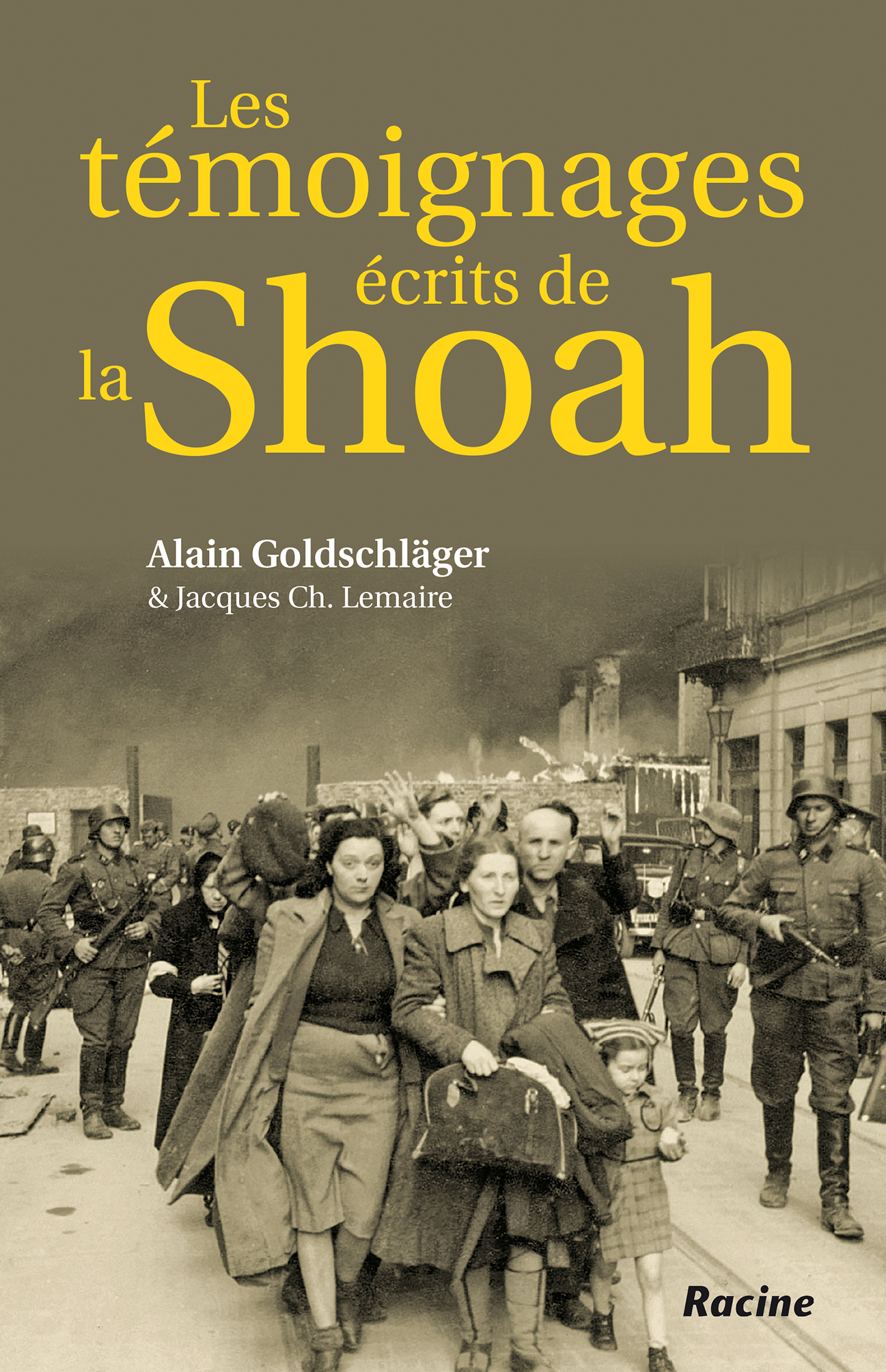 Omslag van Les témoignages écrits de la Shoah