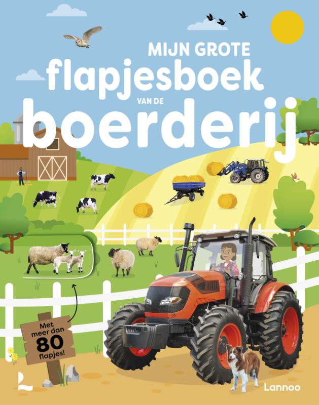 Omslag van Mijn grote flapjesboek van de boerderij