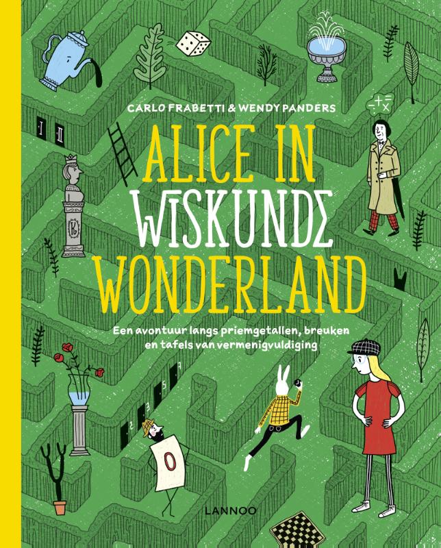 Omslag van Alice in Wiskunde Wonderland
