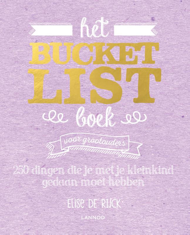 Omslag van Het Bucketlist Boek voor grootouders
