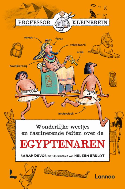 Omslag van Professor Kleinbrein - De Egyptenaren