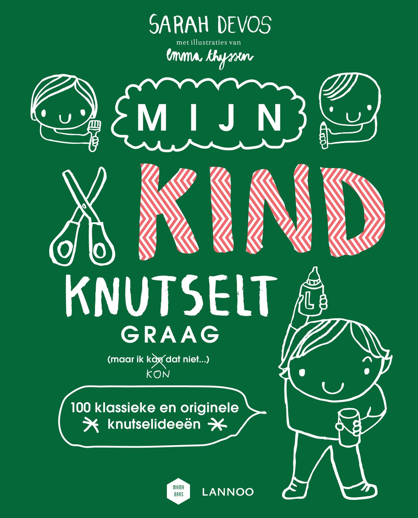 Omslag van Mijn kind knutselt graag!