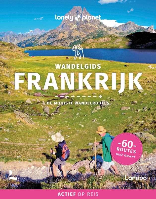 Omslag van Lonely Planet wandelgids Frankrijk
