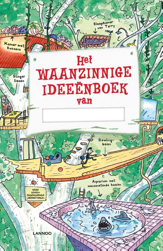 Omslag van Het waanzinnige ideeënboek
