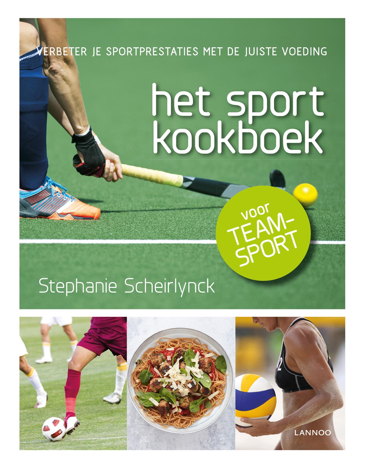 Omslag van Het sportkookboek voor teamsport