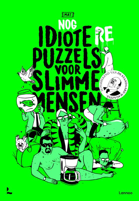 Omslag van Nog idiotere puzzels voor slimme mensen