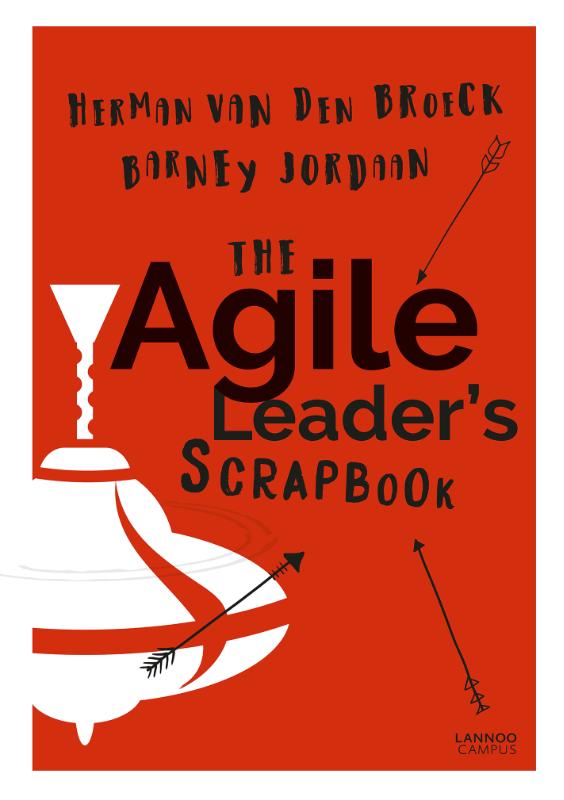 Omslag van The Agile Leader's Scrapbook