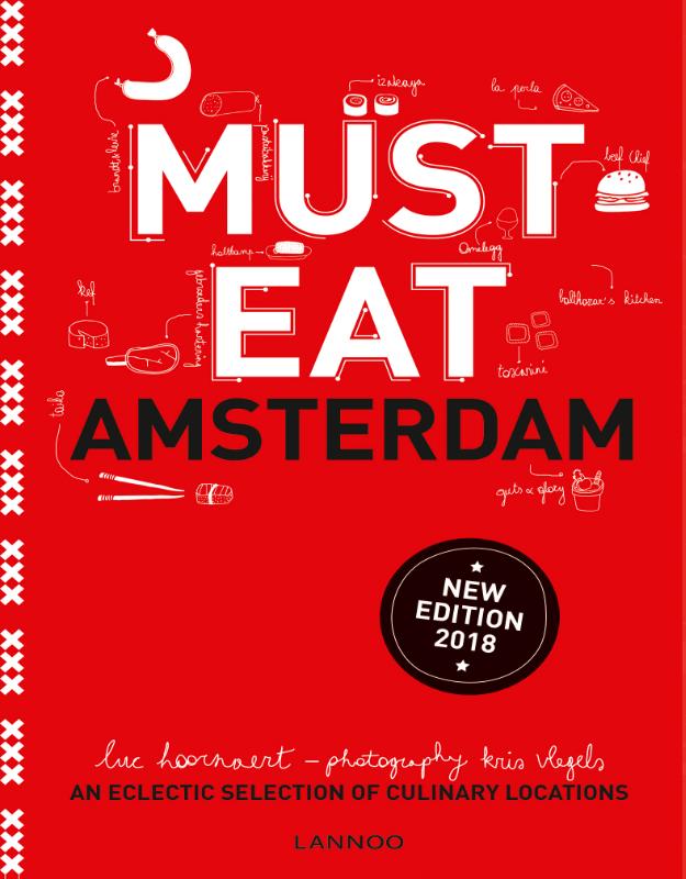 Omslag van Must Eat Amsterdam - updated edition 2017