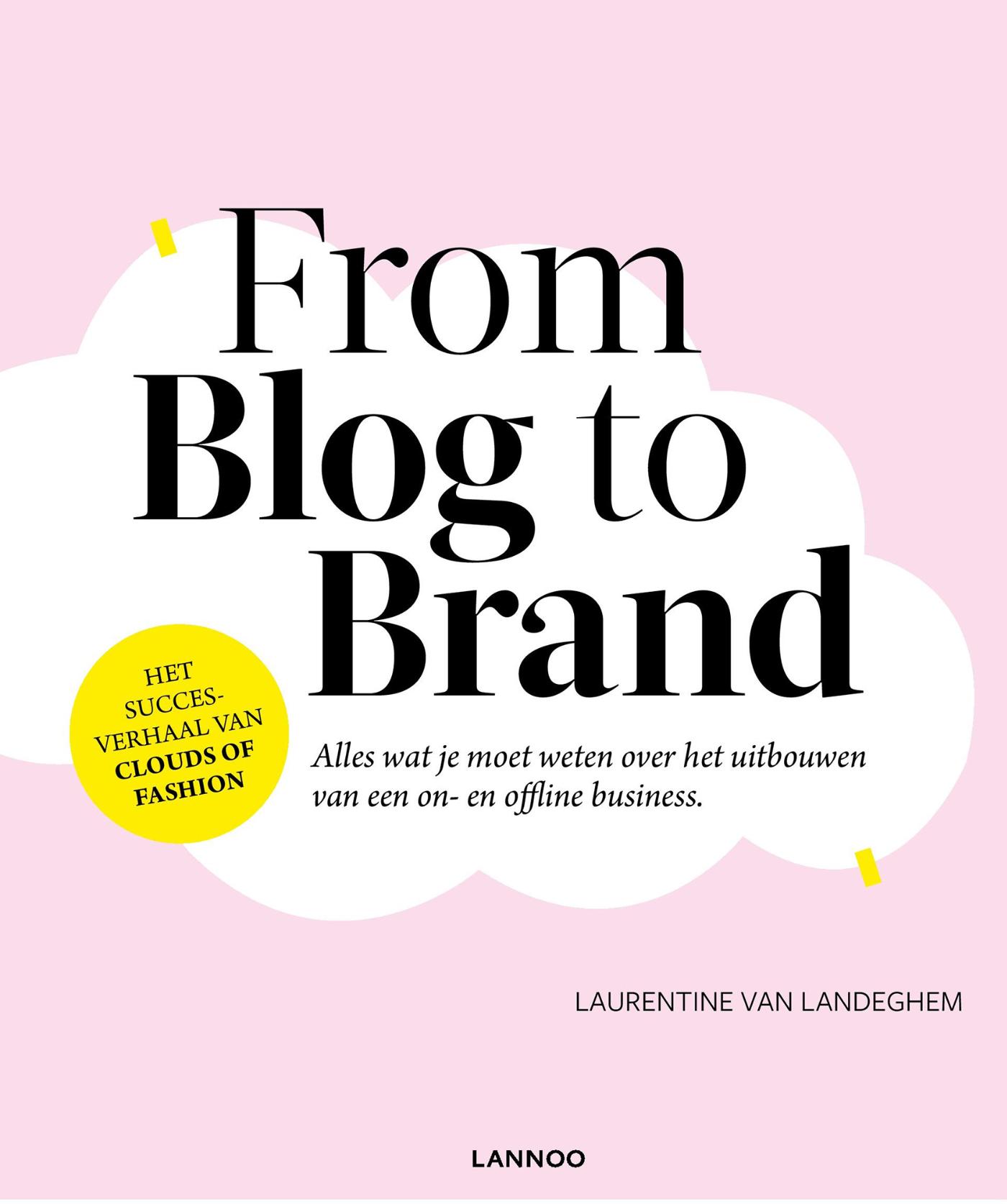 Omslag van From blog to brand