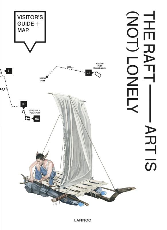Omslag van The raft - Art is (not) lonely