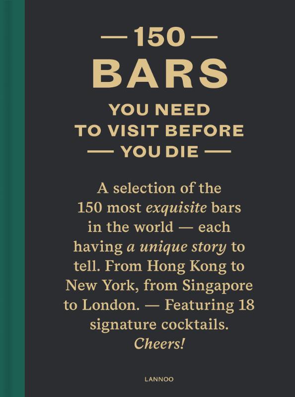 Omslag van 150 bars you need to visit before you die