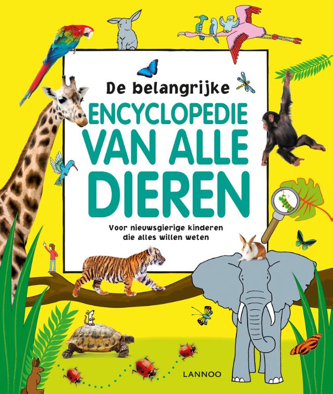 Omslag van De belangrijke encyclopedie van alle dieren