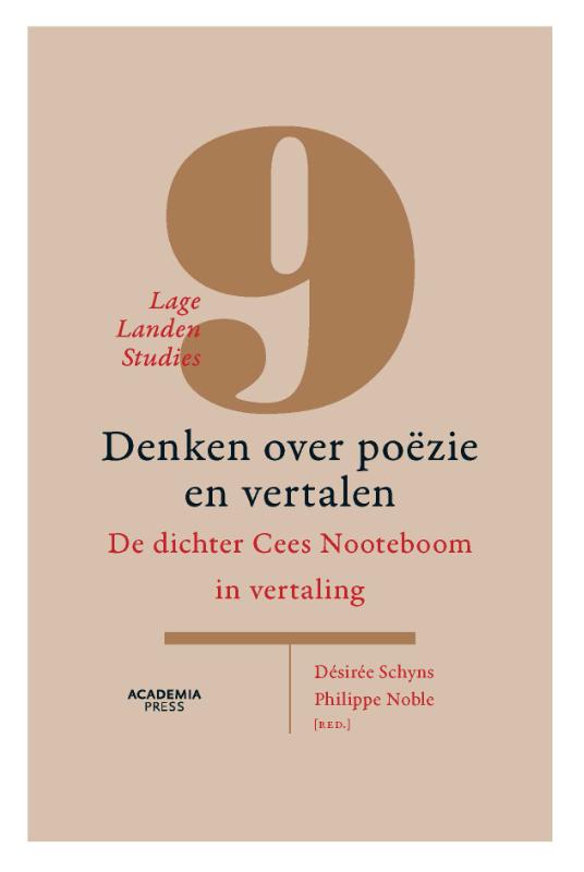Omslag van Denken over poëzie en vertalen
