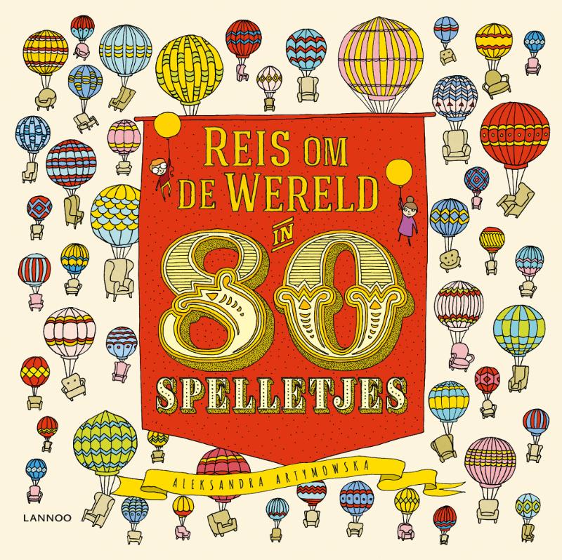 Omslag van Reis om de wereld in 80 spelletjes