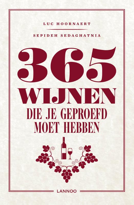 Omslag van 365 wijnen die je geproefd moet hebben
