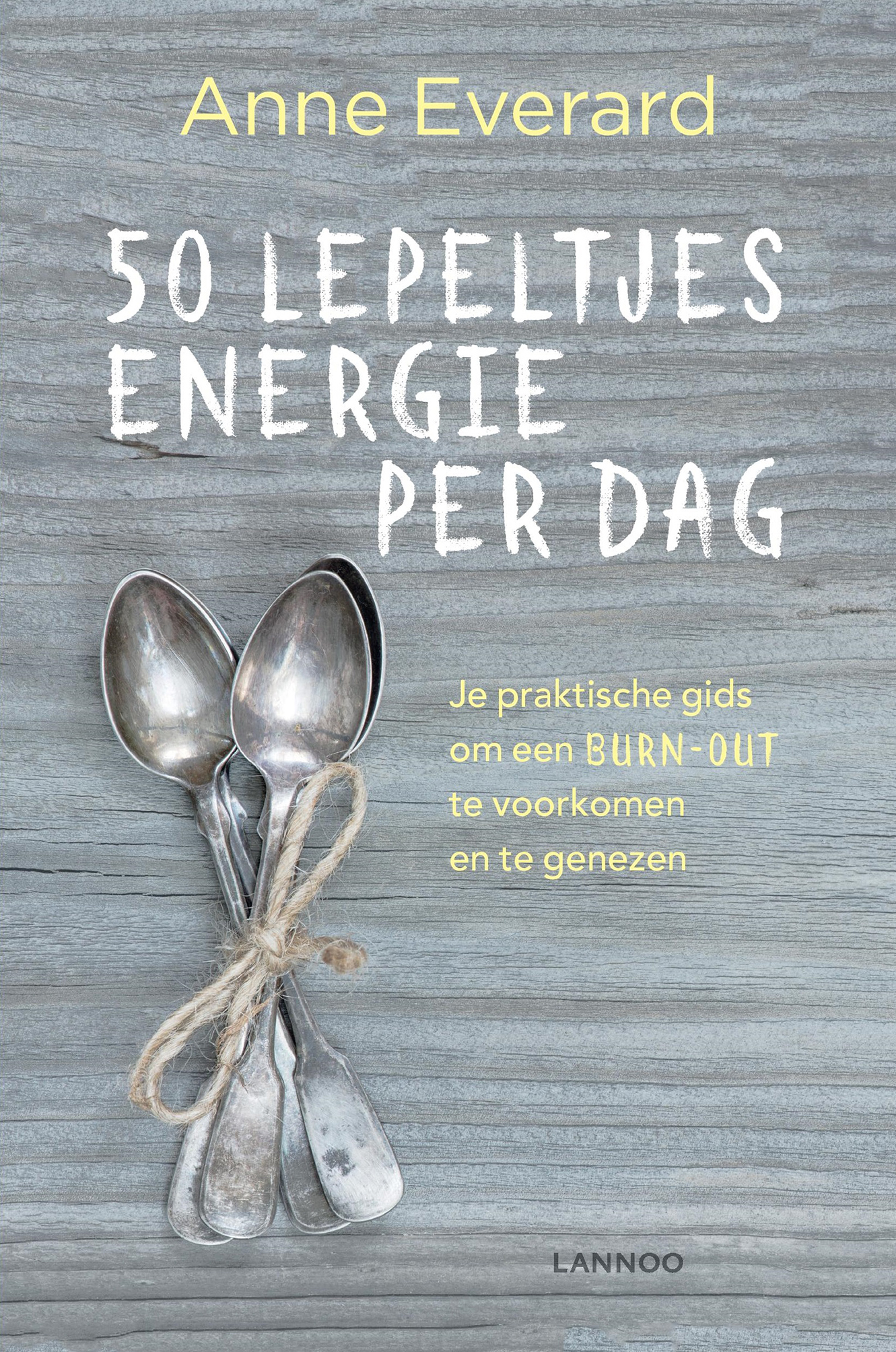 Omslag van 50 lepeltjes energie per dag