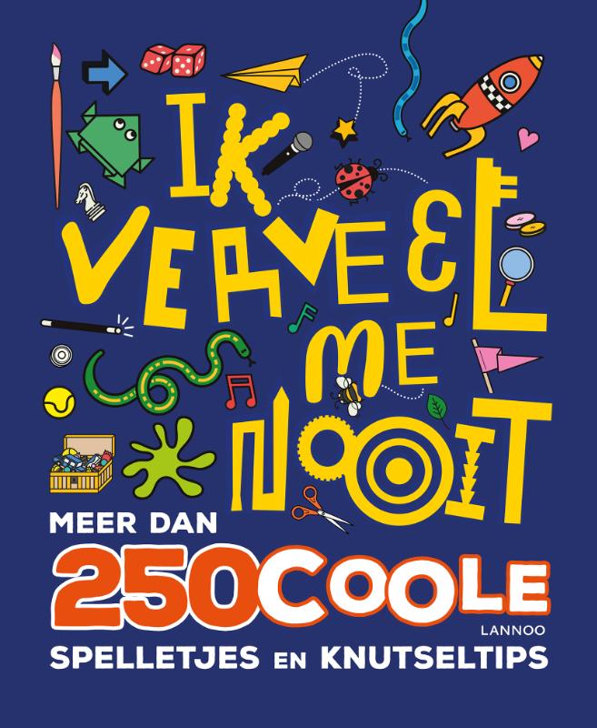 Omslag van Ik verveel me nooit