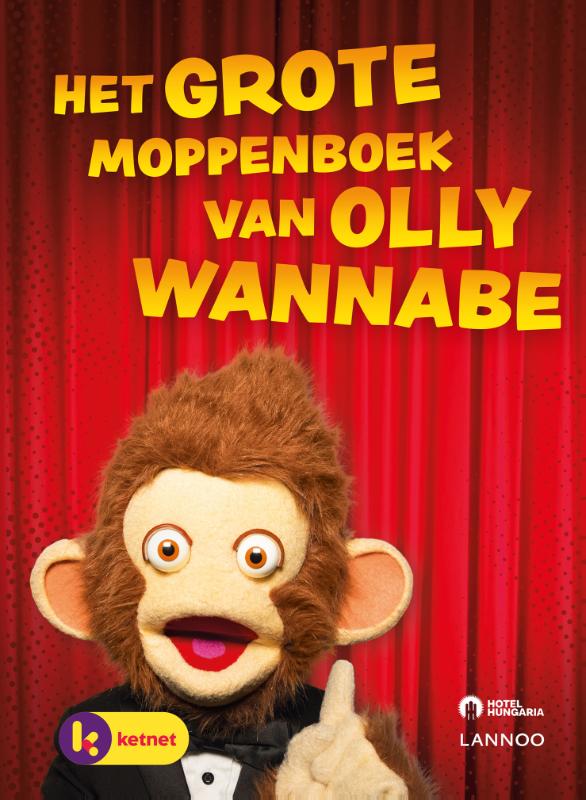 Omslag van Het grote moppenboek van Olly Wannabe