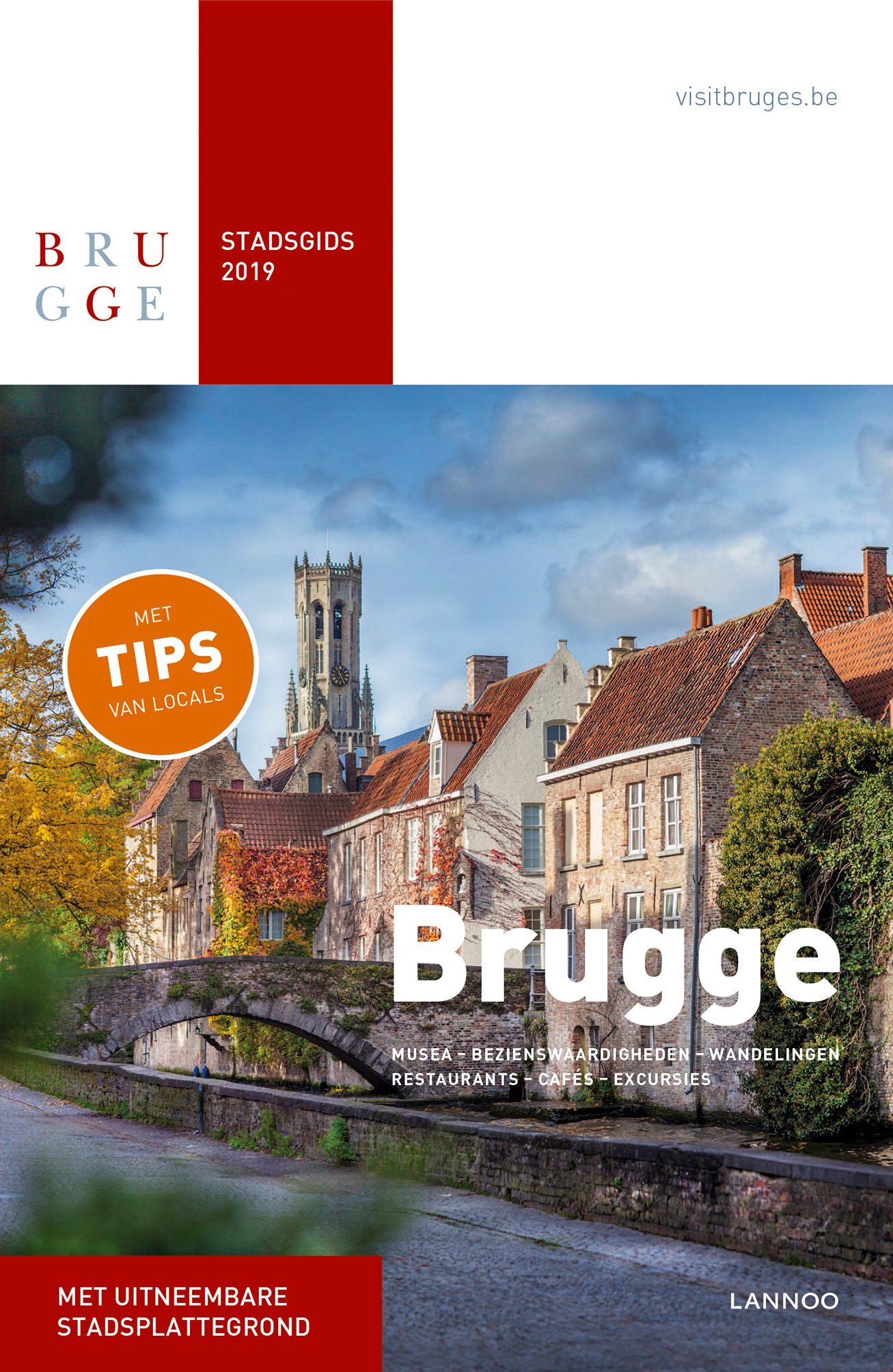 Omslag van Stadsgids Brugge 2019