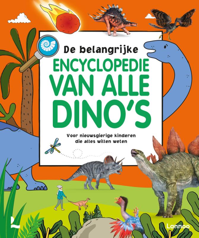 Omslag van De belangrijke encyclopedie van alle dino's