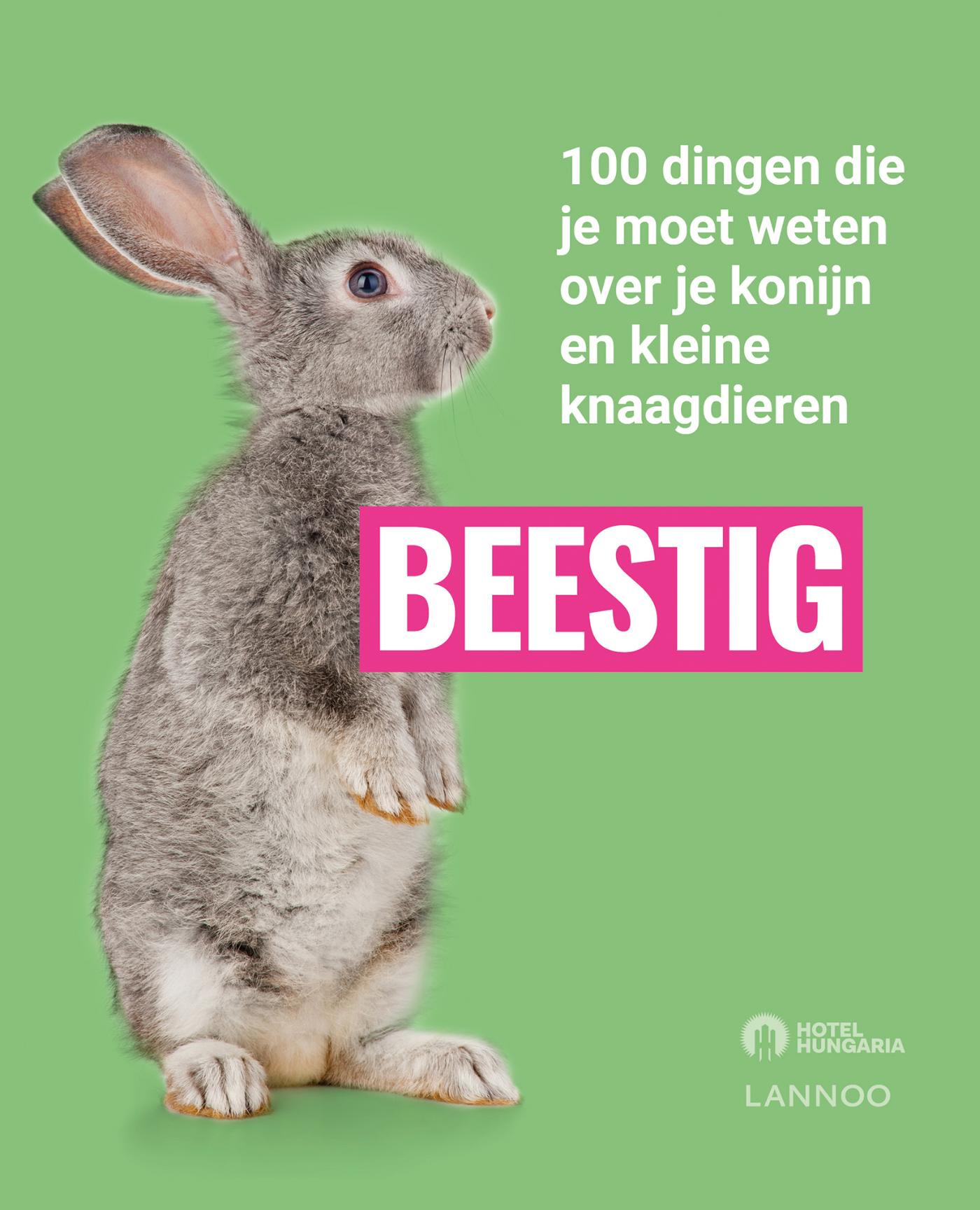 Omslag van BEESTIG: konijnen en knaagdieren