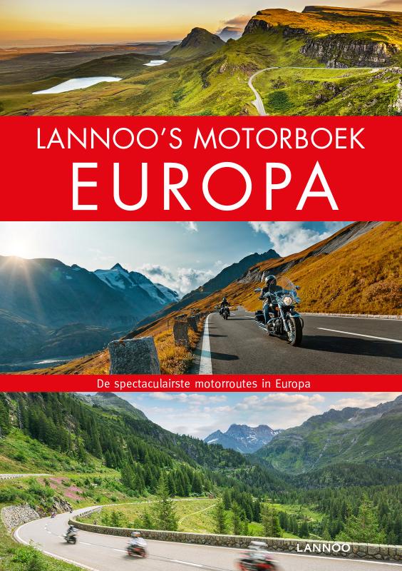 Omslag van Lannoo's Motorboek Europa