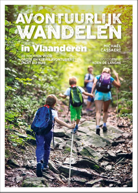 Omslag van Avontuurlijk wandelen in Vlaanderen