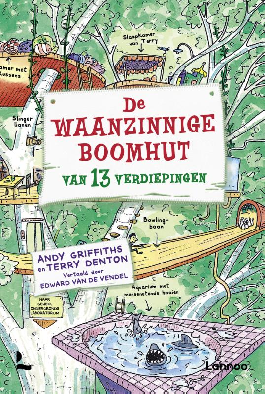 Omslag van De waanzinnige boomhut van 13 verdiepingen