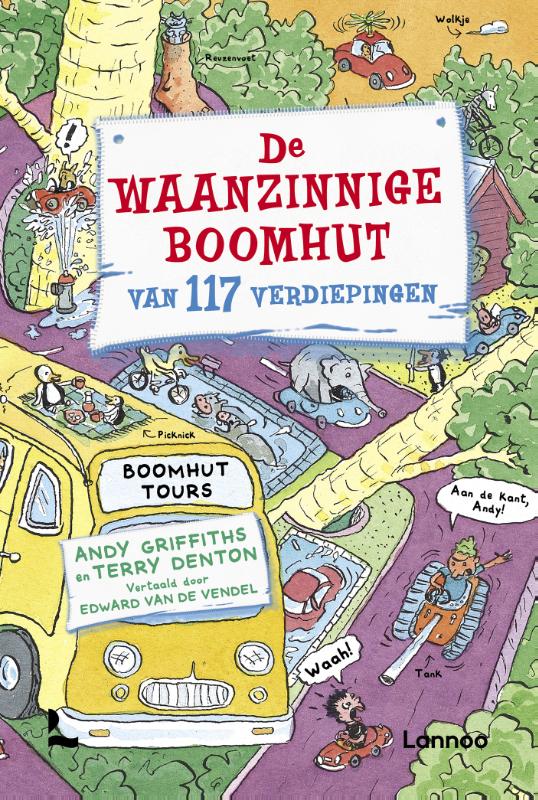 Omslag van De waanzinnige boomhut van 117 verdiepingen