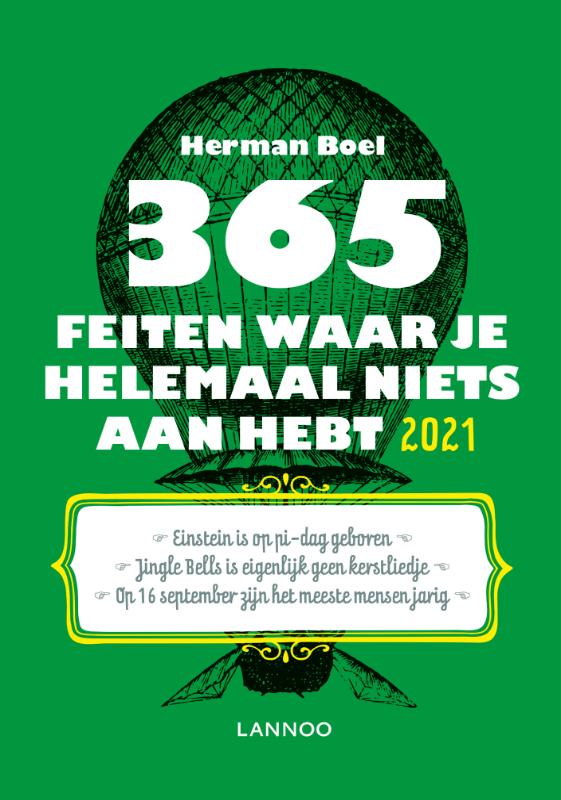 Omslag van 365 feiten waar je meestal helemaal niets aan hebt