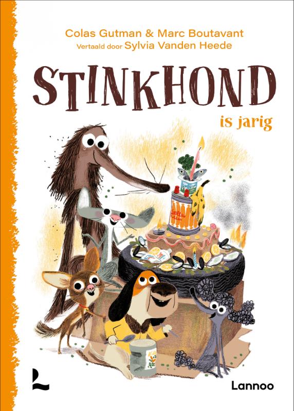 Omslag van Stinkhond is jarig