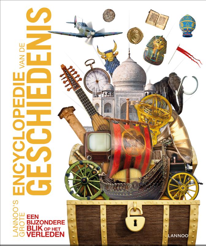 Omslag van Lannoo's grote encyclopedie van de geschiedenis