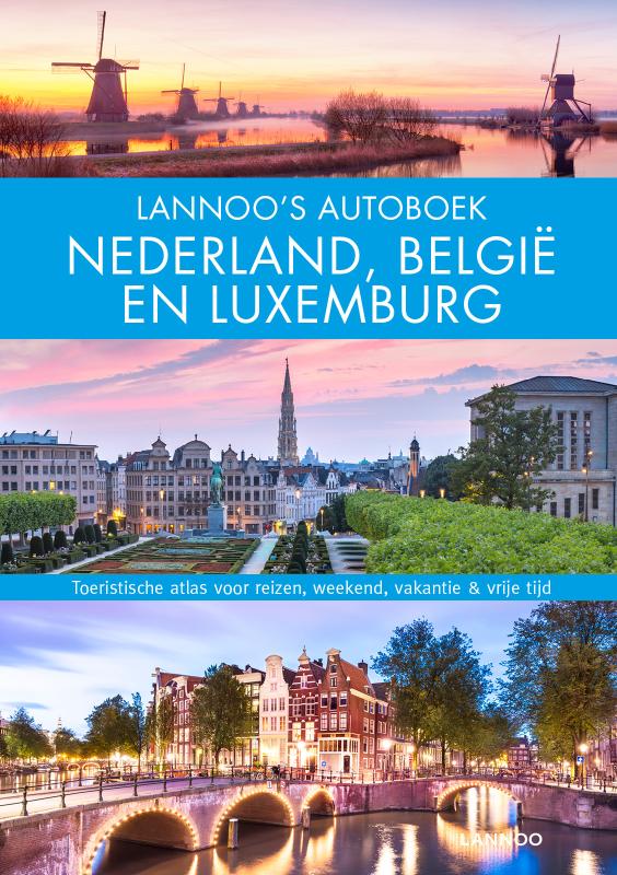 Omslag van Lannoo's Autoboek-Nederland, België en Luxemburg