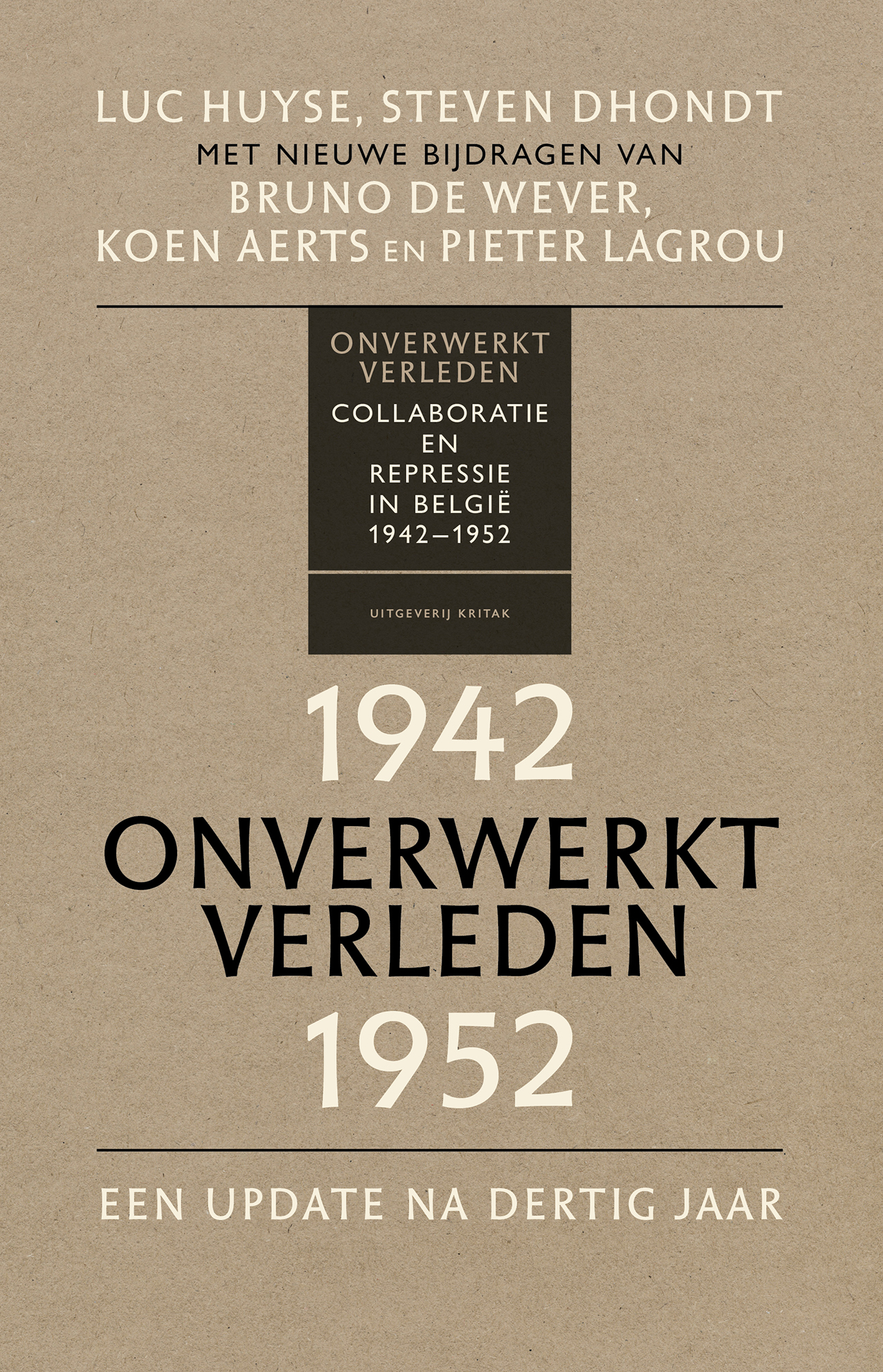 Omslag van Onverwerkt verleden